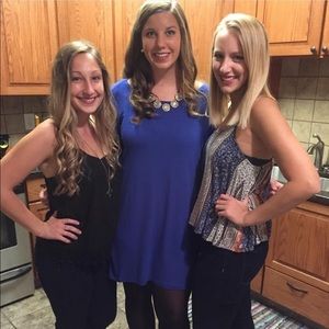 Piko royal blue dress